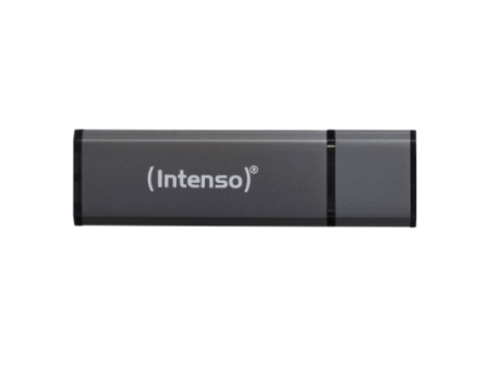 USB-Stick 64GB Intenso 2.0 ALU Line anthrazit