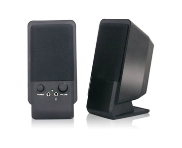 MediaRange Aktivbox Compact Desktop Speaker USB 2.0 black