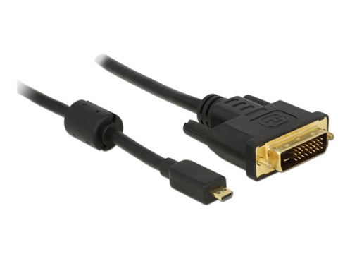 DELOCK HDMI Kabel HDMI micro D -> DVI(24+1) St/St 2.00m