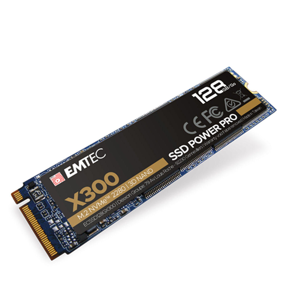 EMTEC SSD 128GB M.2 PCIE X300 NVME M2 2280