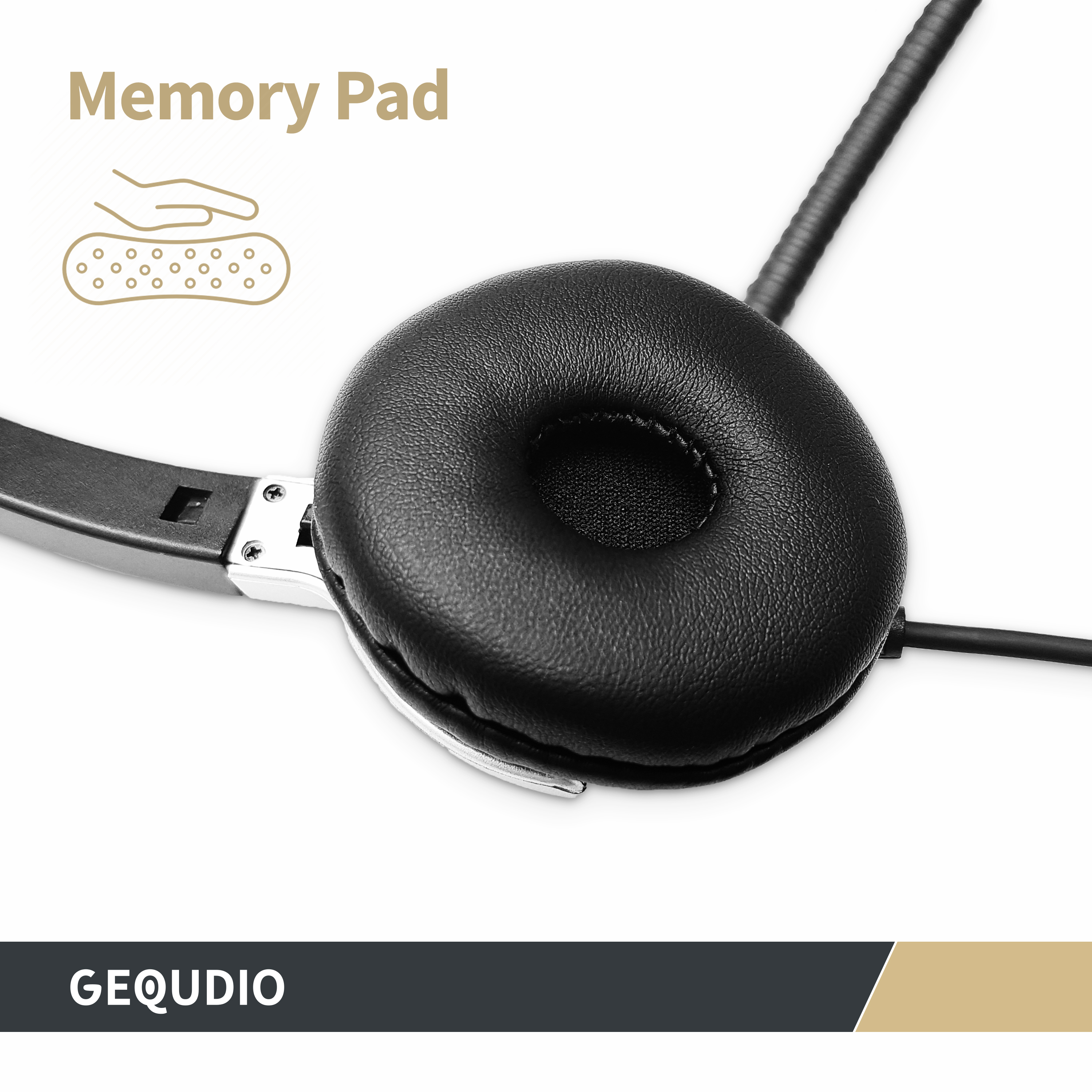 GEQUDIO WA9006, TK-Headsets, GEQUDIO Headset 1-Ohr mit WA9006 (BILD2)