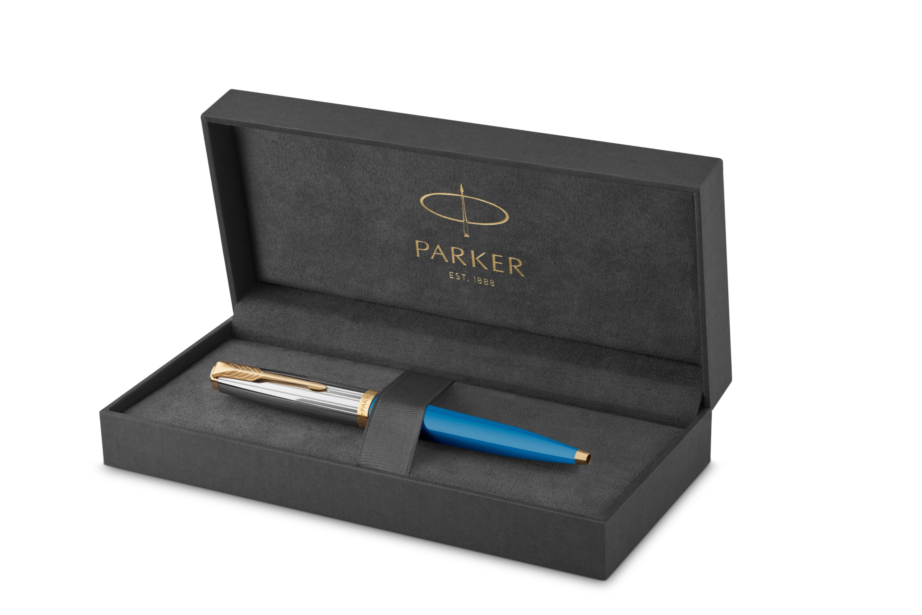 Parker | 51 Premium Turquoise G.C. Kugelschreiber | Strichstärke M | Schreibfarbe Schwarz | in Geschenkbox