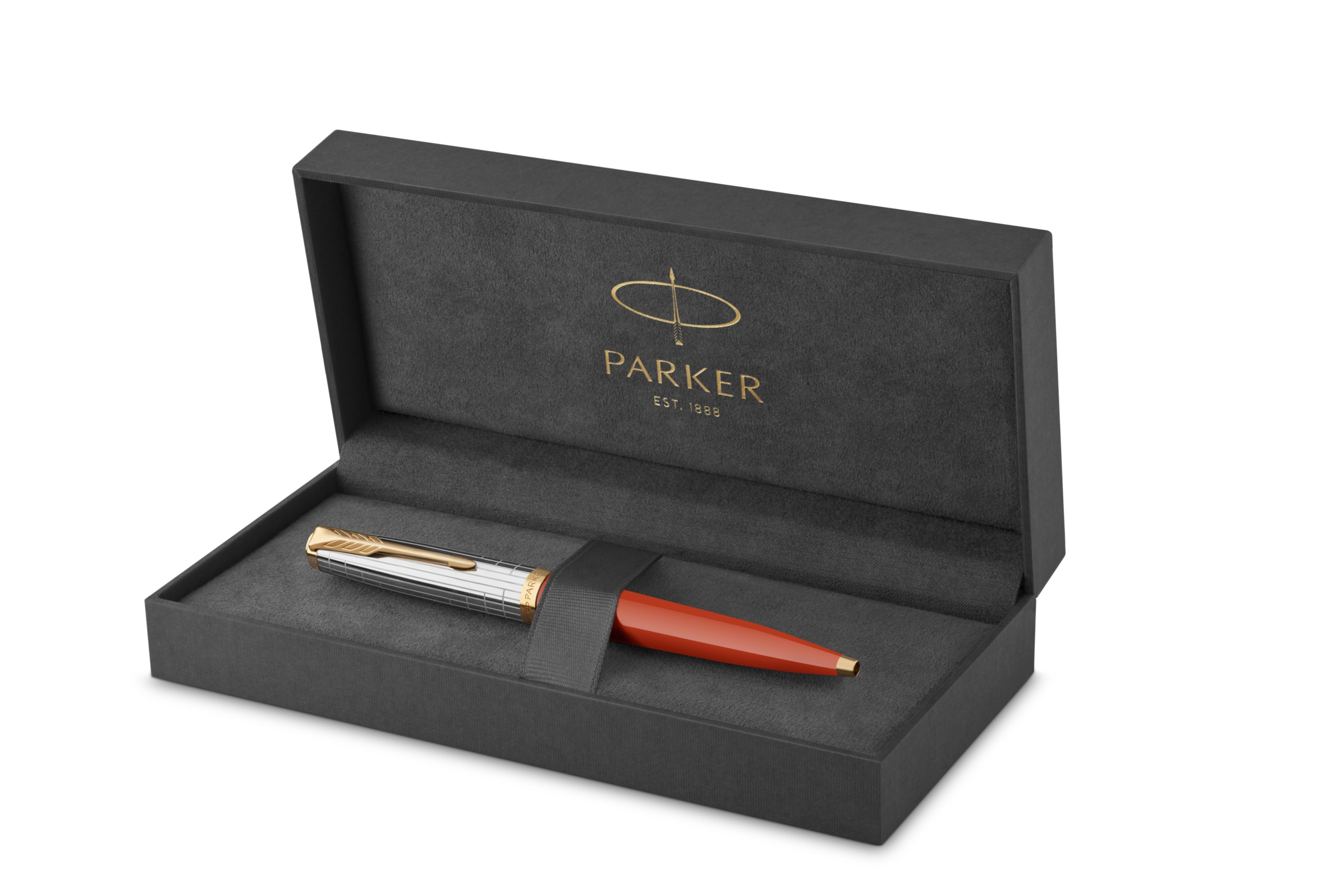 Parker | 51 Premium Red G.C. Kugelschreiber | Strichstärke M | Schreibfarbe Schwarz | in Geschenkbox