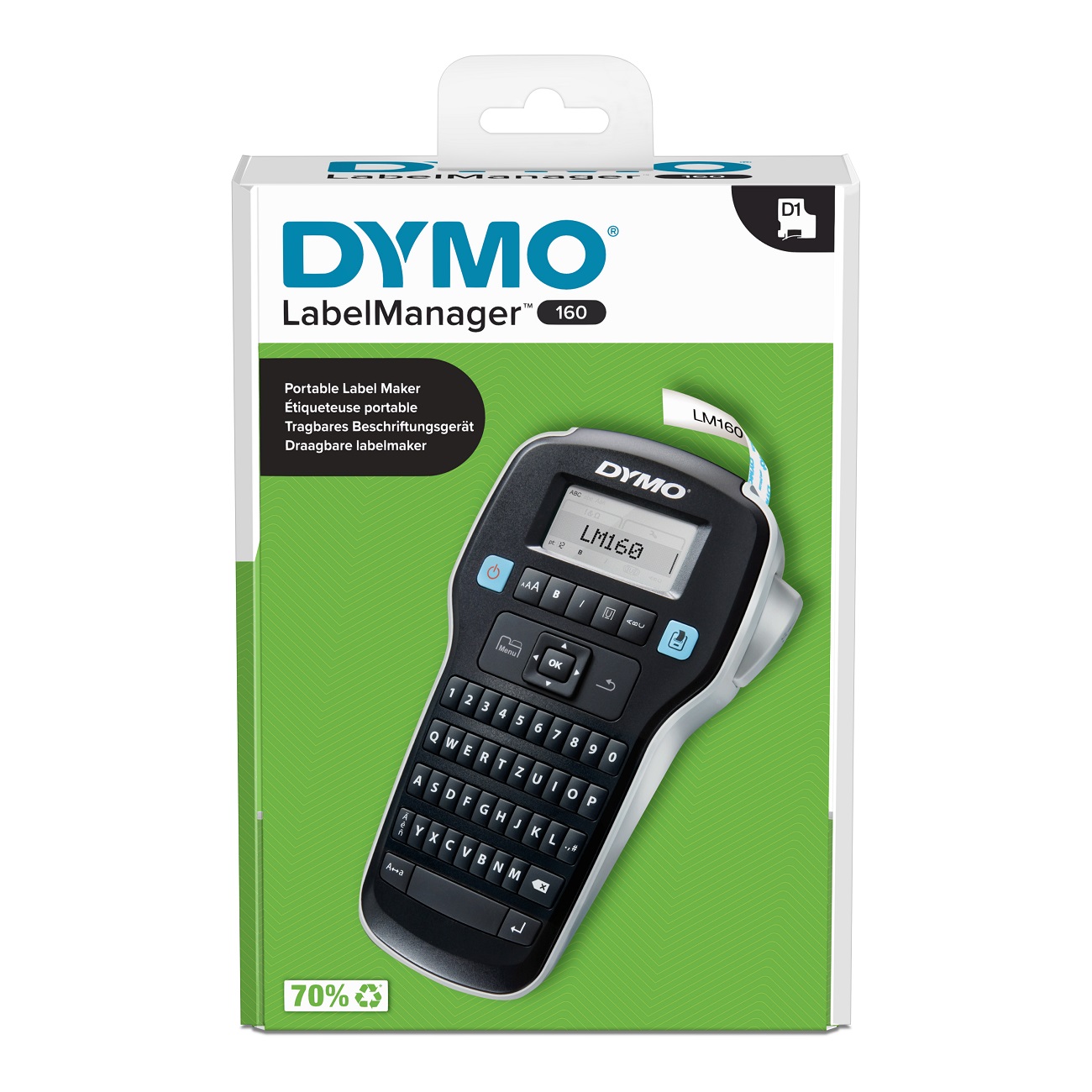 Dymo 2174611, Etikettendrucker, DYMO LabelManager 160 mm 2174611 (BILD2)
