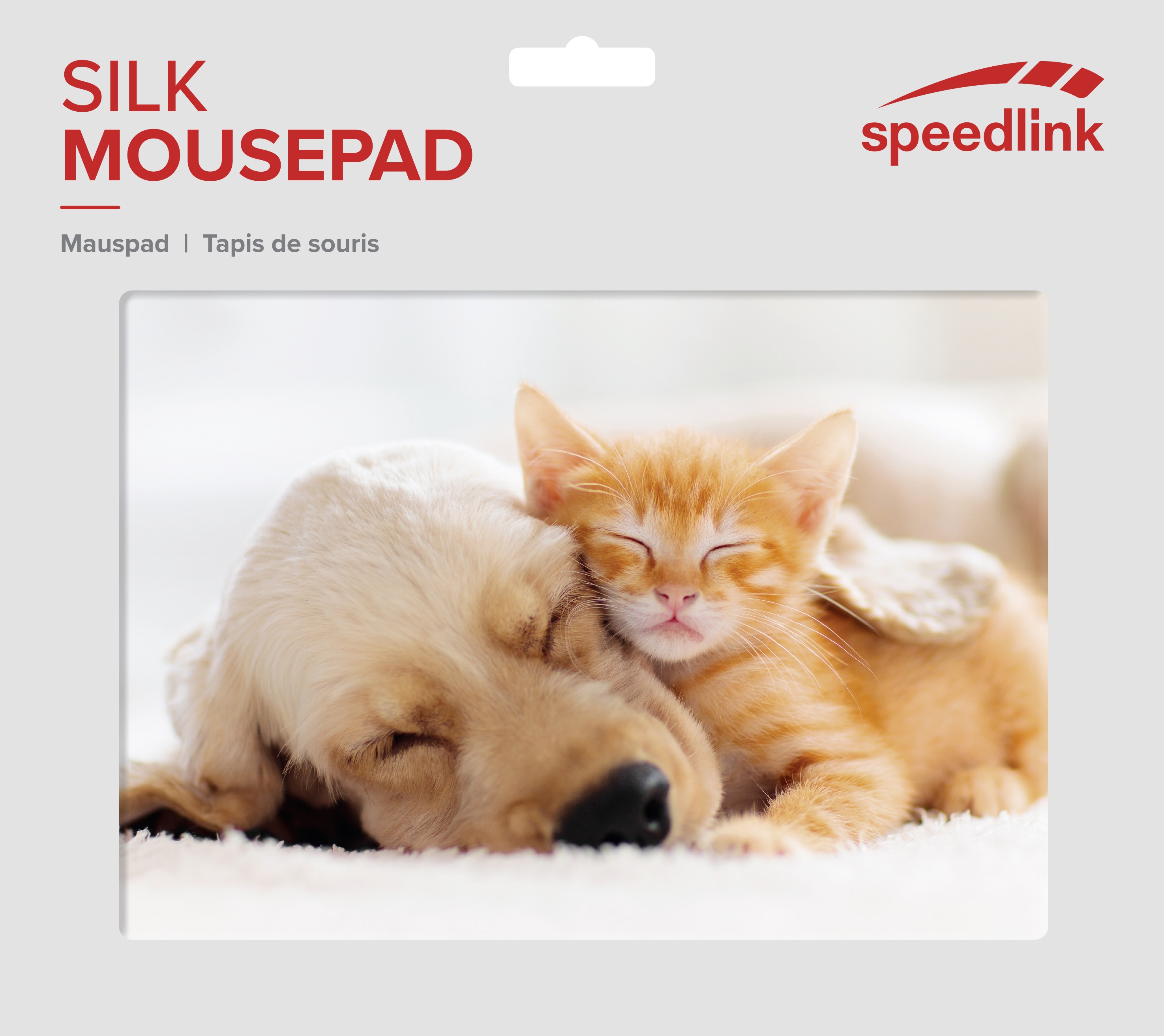 Speedlink Mauspad SILK, Hund & Katze retail - SL-620000-DOG