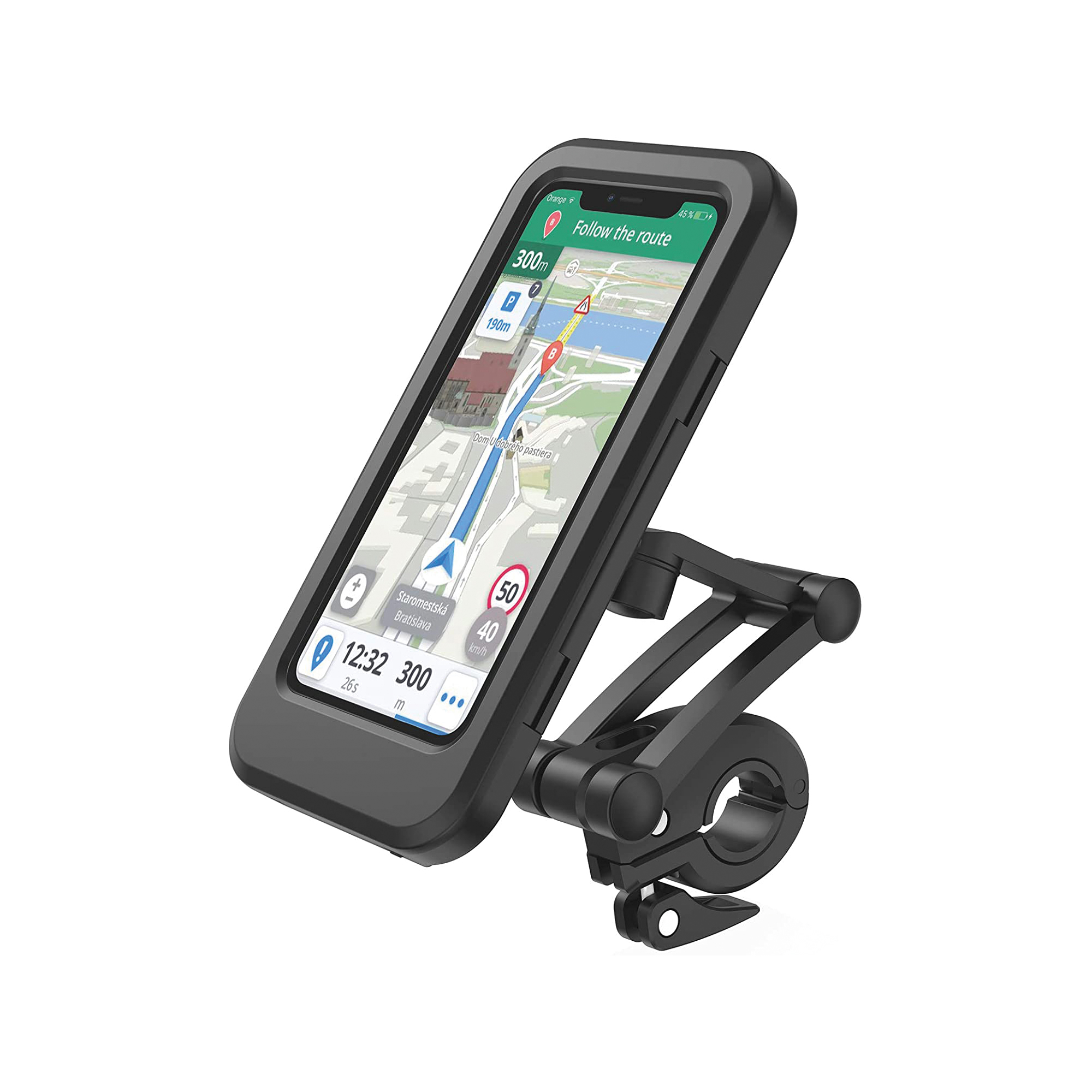 RealPower Smartphone Halterung RadTour für Fahrräder/E-Bikes - 409455