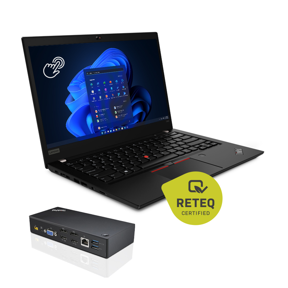 Lenovo ThinkPad T490 (14) i7-8665U/16GB/512GBSSD/Touch/Dock W11P